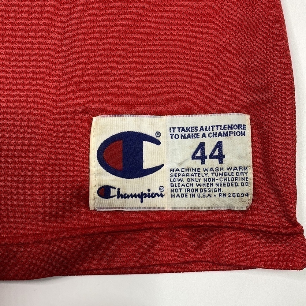 Vintage Champion Detroit Pistons Grant Hill Jersey Size 44 - Picture 2 of 8